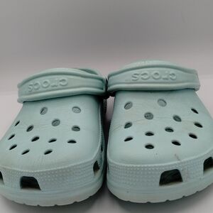 Crocs unisex, baby blue, size W 6 & M 4
